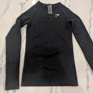 Gymshark vital seamless black shirt xs